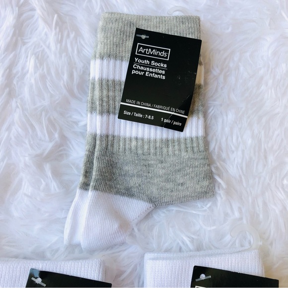 Art Minds Youth Socks 3 pk - Picture 2 of 3